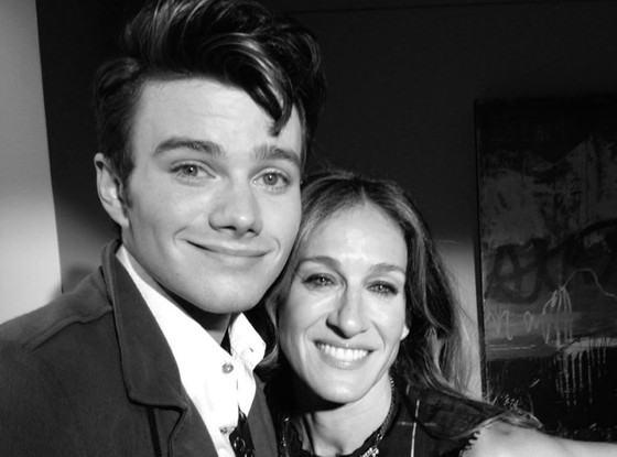 Chris Colfer, Sarah Jessica Parker Chris Colfer, Sarah Jessica Parker